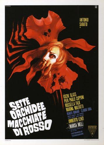     / Sette orchidee macchiate di rosso (1972)